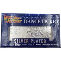 Back to the Future Silver Plated Limited Edition Enchantment Under the Sea Dance Ticket
Back to the Future Silver Plated Limited Edition Enchantment Under the Sea Dance Ticket