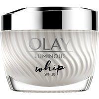 Olay Luminous Whip Niacinamide Light as Air SPF30 Moisturiser Face Cream for Glowing Skin 50ml
Olay Luminous Whip Niacinamide Light as Air SPF30 Moisturiser Face Cream for Glowing Skin 50ml