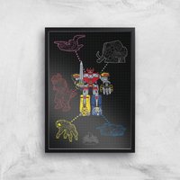 Power Rangers Megazord Giclee Print Giclee Art Print - A4 - Black Frame, Multi
Power Rangers Megazord Giclee Print Giclee Art Print - A4 - Black Frame, Multi