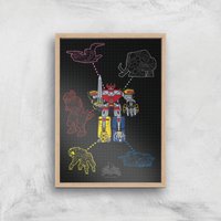 Power Rangers Megazord Giclee Print Giclee Art Print - A2 - Wooden Frame, Multi
Power Rangers Megazord Giclee Print Giclee Art Print - A2 - Wooden Frame, Multi