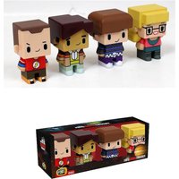 Pixel Figure Big Bang Theory Set of 4 Figures 7cm 
Pixel Figure Big Bang Theory Set of 4 Figures 7cm