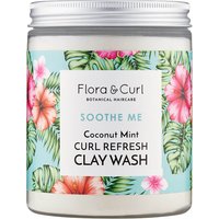 Flora & Curl Coconut Mint Curl Refresh Clay Wash 260g
Flora & Curl Coconut Mint Curl Refresh Clay Wash 260g