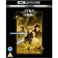 Star Wars - Episode II - Attack of the Clones - 4K Ultra HD (Includes 2D Blu-ray) 
Star Wars - Episode II - Attack of the Clones - 4K Ultra HD (Includes 2D Blu-ray)