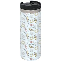 Friends Pattern Cool Tone Stainless Steel Thermo Travel Mug - Metallic Finish 
Friends Pattern Cool Tone Stainless Steel Thermo Travel Mug - Metallic Finish