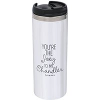 Friends You're The Joey To My Chandler Stainless Steel Thermo Travel Mug - Metallic Finish
Friends You're The Joey To My Chandler Stainless Steel Thermo Travel Mug - Metallic Finish