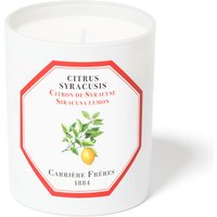 Carrière Frères Scented Candle Siracusa Lemon - Citrus Syracusis - 185 g
Carrière Frères Scented Candle Siracusa Lemon - Citrus Syracusis - 185 g