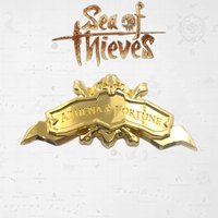 Sea of Thieves Athena's Fortune Ship Plaque 24K Gold Plated Limited Edition Replica
Sea of Thieves Athena's Fortune Ship Plaque 24K Gold Plated Limited Edition Replica
