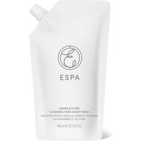 ESPA Essentials Cleansing Hand and Body Wash 400ml - Ginger and Thyme 
ESPA Essentials Cleansing Hand and Body Wash 400ml - Ginger and Thyme