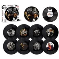 Jazz Legends 8 Pieces Coaster Tin Set
Jazz Legends 8 Pieces Coaster Tin Set