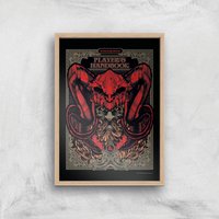 Dungeons & Dragons Players Handbook Giclee Art Print - A3 - Wooden Frame
Dungeons & Dragons Players Handbook Giclee Art Print - A3 - Wooden Frame