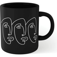 Three Faces Mug - Black
Three Faces Mug - Black