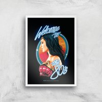 Wonder Woman Retro Giclee Art Print - A4 - White Frame, Multi
Wonder Woman Retro Giclee Art Print - A4 - White Frame, Multi