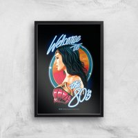 Wonder Woman Retro Giclee Art Print - A3 - Black Frame, Multi
Wonder Woman Retro Giclee Art Print - A3 - Black Frame, Multi