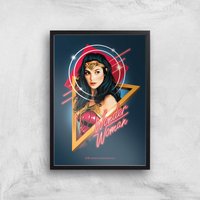 Wonder Woman Welcome To The 80s Giclee Art Print - A4 - Black Frame, Multi
Wonder Woman Welcome To The 80s Giclee Art Print - A4 - Black Frame, Multi