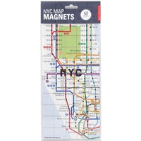 Kikkerland New York Map Magnets
Kikkerland New York Map Magnets