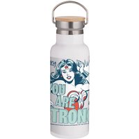 Wonder Woman You Are Strong Portable Insulated Water Bottle - White
Wonder Woman You Are Strong Portable Insulated Water Bottle - White