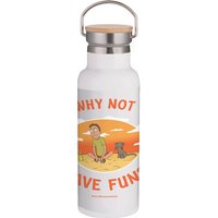 Rick & Morty Why Not Have Fun Portable Insulated Water Bottle - White
Rick & Morty Why Not Have Fun Portable Insulated Water Bottle - White