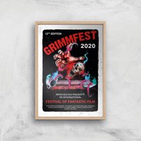 Grimmfest 2020 Tour Giclee Art Print - A2 - Wooden Frame, Multi
Grimmfest 2020 Tour Giclee Art Print - A2 - Wooden Frame, Multi