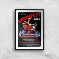 Grimmfest 2020 Tour Giclee Art Print - A2 - Black Frame, Multi
Grimmfest 2020 Tour Giclee Art Print - A2 - Black Frame, Multi