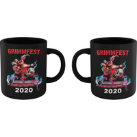 Grimmfest 2020 Skull Art Mug - Black
Grimmfest 2020 Skull Art Mug - Black
