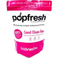 Popband London Popfresh Watermelon Sanitizing Wipes 25g
Popband London Popfresh Watermelon Sanitizing Wipes 25g