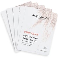 Revolution Skincare Biodegradable Detoxifying Pink Clay Sheet Mask Set (5 Pack)
Revolution Skincare Biodegradable Detoxifying Pink Clay Sheet Mask Set (5 Pack)