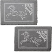 Lord Of The Rings Coronation Heraldry Engraved Slate Placemat - Set of 2
Lord Of The Rings Coronation Heraldry Engraved Slate Placemat - Set of 2