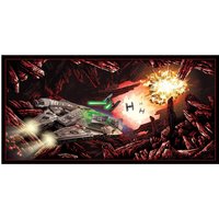 Star Wars The Falcon on Crait Lithograph by Derek Payne
Star Wars The Falcon on Crait Lithograph by Derek Payne