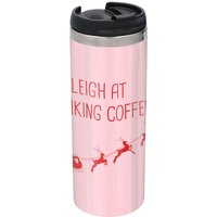 I Sleigh At Making Coffees Stainless Steel Thermo Travel Mug - Metallic Finish
I Sleigh At Making Coffees Stainless Steel Thermo Travel Mug - Metallic Finish