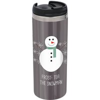 Frost Tea The Snowman Stainless Steel Thermo Travel Mug - Metallic Finish
Frost Tea The Snowman Stainless Steel Thermo Travel Mug - Metallic Finish