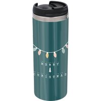 Merry Christmas Stainless Steel Thermo Travel Mug - Metallic Finish
Merry Christmas Stainless Steel Thermo Travel Mug - Metallic Finish