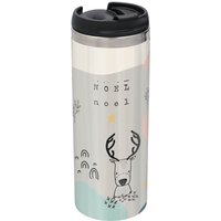Noel Noel Stainless Steel Thermo Travel Mug - Metallic Finish
Noel Noel Stainless Steel Thermo Travel Mug - Metallic Finish