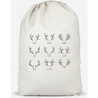 Reindeer Names Santa Sack - Large
Reindeer Names Santa Sack - Large