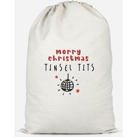 Merry Christmas Tinsel Tits Santa Sack - Large
Merry Christmas Tinsel Tits Santa Sack - Large