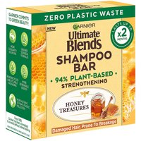 Garnier Ultimate Blends Honey Treasures Strengthening Shampoo Bar for Damaged Hair 60g
Garnier Ultimate Blends Honey Treasures Strengthening Shampoo Bar for Damaged Hair 60g