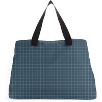 Blue Check Large Tote Bag
Blue Check Large Tote Bag