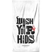 Monopoly Wash Your Hands Beach Towel
Monopoly Wash Your Hands Beach Towel