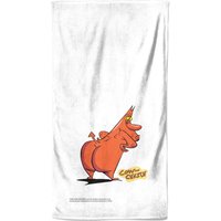 Cow and Chicken Red Beach Towel
Cow and Chicken Red Beach Towel