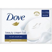 Dove Beauty Bar Cream (2x100g)
Dove Beauty Bar Cream (2x100g)