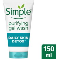 Simple Daily Detox Purifying Face Wash 150ml
Simple Daily Detox Purifying Face Wash 150ml