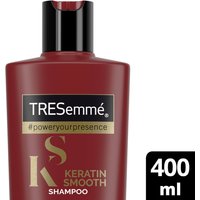 TRESemmé Pro Collection Keratin Smooth Shampoo 400ml
TRESemmé Pro Collection Keratin Smooth Shampoo 400ml