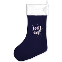 Booze Only Christmas Stocking
Booze Only Christmas Stocking