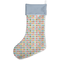 Ho Ho Xo Pattern Christmas Stocking
Ho Ho Xo Pattern Christmas Stocking