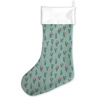 Cactus Santa Christmas Stocking
Cactus Santa Christmas Stocking