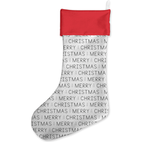 Festive Text Christmas Stocking
Festive Text Christmas Stocking