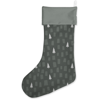Scandi Tree Pattern Green Christmas Stocking
Scandi Tree Pattern Green Christmas Stocking