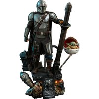 Hot Toys Star Wars The Mandalorian Action Figure 2-Pack 1/4 The Mandalorian & The Child Deluxe 46 cm 
Hot Toys Star Wars The Mandalorian Action Figure 2-Pack 1/4 The Mandalorian & The Child Deluxe 46 cm