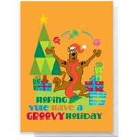 Scooby Doo Hoping Yule Have A Groovy Holiday Greetings Card - Standard Card
Scooby Doo Hoping Yule Have A Groovy Holiday Greetings Card - Standard Card
