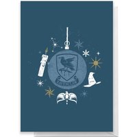 Harry Potter Ravenclaw Christmas Greetings Card - Large Card
Harry Potter Ravenclaw Christmas Greetings Card - Large Card
