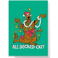 Scooby Doo All Decked Out Greetings Card - Standard Card 
Scooby Doo All Decked Out Greetings Card - Standard Card